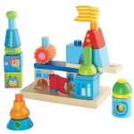 Jeu petit btisseur grande bote haba - cubes & construction