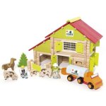 Jeujura chalet à comté avec camion et animaux 180pcs | ref: 8054 - j Jeujura chalet à comté avec camion et animaux 180pcs | ref: 8054 - j