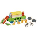 Jouet arche de noé everearth - jouets bois Jouet arche de noé everearth - jouets bois