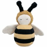 Jouets b�b� culbuto abeille fabelab� 18 cm coton bio gots - jouet bi