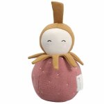 Jouets b�b� culbuto fraise fabelab� 18 cm coton bio gots - jouet bi
