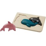 Jouets en bois mon 1er puzzle animaux de la mer plantoys - jouet