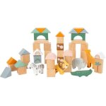 Jouet en bois baril de 50 cubes safari small foot by legler® - cubes Jouet en bois baril de 50 cubes safari small foot by legler® - cubes