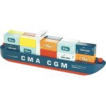 Jouet en bois bateau porte container cma cgm vilacity vilac® - Jouet en bois bateau porte container cma cgm vilacity vilac® -