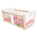 Jouets en bois berceau de poup�e hape - jouets bio hape