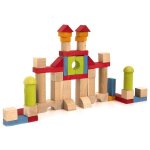 Jouet en bois blocs de construction jeujura® 52 pièces | ref: 8242 Jouet en bois blocs de construction jeujura® 52 pièces | ref: 8242