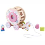 Jouet en bois cal�che enchant�e � tirer sevi 1831� - jouets �co