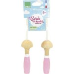 Jouet en bois corde à sauter rose & blanche vilac® - jouets en bois f Jouet en bois corde à sauter rose & blanche vilac® - jouets en bois f