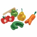 Jouet en bois dinette les fruits et lgumes moches plantoys - jouet