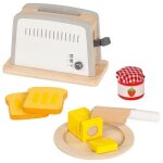 Jouets en bois dinette grill pain goki� - jouets en bois