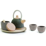 Jouets en bois dinette service à thé exotique plantoys® - jouet en Jouets en bois dinette service à thé exotique plantoys® - jouet en