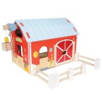 Jouet en bois de le ferme 'grange rouge le toy van� - jouets en bois