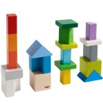 Jouets en bois jeu d'assemblage en 3d cubes mix haba� - jeu en bois