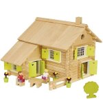 Jouet en bois jeujura® maison en rondins 240 pièces | ref: 8049 - j Jouet en bois jeujura® maison en rondins 240 pièces | ref: 8049 - j