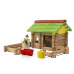 Jouet en bois jeujura® mon premier chalet en bois 64 pcs | ref: Jouet en bois jeujura® mon premier chalet en bois 64 pcs | ref: