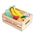Jouet en bois marchande caisse 5 'fruits par jours' le toy van� -