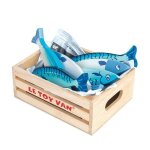 Jouet en bois marchande caisse du poissonnier le toy van� - jouets