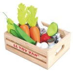 Jouet en bois marchande caisse rcolte de lgumes le toy van - jo