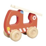 Jouets en bois petit camion de pompier goki - jouets en bois