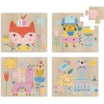 Jouet en bois set 4 puzzles �volutifs par suzy ultman vilac� - p