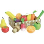 Jouet en bois set de fruits & légumes 'jour de marché' marchande v Jouet en bois set de fruits & légumes 'jour de marché' marchande v