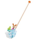 Jouet canne � pousser sir�ne sevi 1831 - jouets en bois