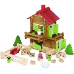 Jouet chalet de heidi (175pcs) jeujura® | ref: 8034 - jouets en bois Jouet chalet de heidi (175pcs) jeujura® | ref: 8034 - jouets en bois