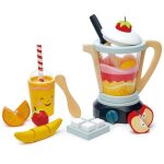 Jouet dnette en bois blender  fruits mini chef tender leaf toys -