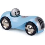 Jouet petite voiture stream line vilac bleu turquoise 18cm -