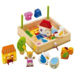 Jouet puzzle ferme sevi 1831 - jouets en bois