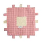 Keptin - jr doudou carr rose - doudou coton organic