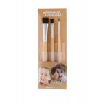 Kit 3 pinceaux de maquillage namaki - maquillage bio enfant