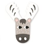 Lettre 'y' d�corative en bois animaux 7 cm vilac� par michelle c