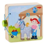 Livre bb en bois 'mon centre questre prfre haba - jouets haba