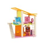 Maison poupe b avec meubles sevi 1831 - jouets en bois