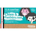 Mini coffret maquillage bio namaki '3 couleurs chien & panthère rose Mini coffret maquillage bio namaki '3 couleurs chien & panthère rose