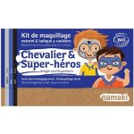 Mini coffret maquillage namaki� 3 couleurs chevalier & super - h�ros -