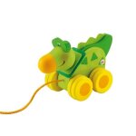 Mini jouet � tra�ner crocodile s�vi - jouets en bois