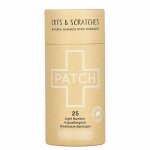 Pansement en bambou naturel patch� 25 pi�ces - cosm�tiques hygi�ne �