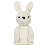 Peluche bio lapin carla �cru 28cm coton bio franck & fischer -