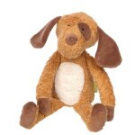 Peluche bio sigikid® chien hunter marron pantin green 36 cm - Peluche bio sigikid® chien hunter marron pantin green 36 cm -
