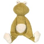 Peluche bio sigikid grenouille green 36 cm - peluche coton bio