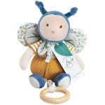 Peluche boite à musique pollen 30cm coton bio doudou et compagnie® - Peluche boite à musique pollen 30cm coton bio doudou et compagnie® -