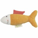 Peluche hochet sigikid® poisson green 15 cm - peluche bio Peluche hochet sigikid® poisson green 15 cm - peluche bio