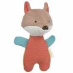 Peluche hochet sigikid® renard green 15 cm - peluche bio Peluche hochet sigikid® renard green 15 cm - peluche bio