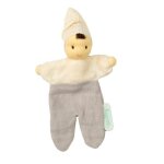 Petit poupon mousseline coton bio mini mix bicolore 17cm hoppa® - Petit poupon mousseline coton bio mini mix bicolore 17cm hoppa® -