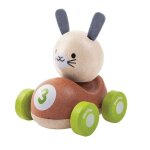 Petite voiture lapin de course 'planwood' - jouet plantoys planwood Petite voiture lapin de course 'planwood' - jouet plantoys planwood