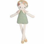 Poup�e de tissu elfe d'�t� ingvild fabelab� 30cm coton bio gots - pou