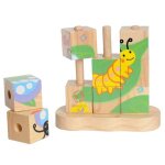 Puzzle de blocs amazon everearth� - jouets en bois