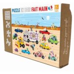 Puzzle en bois course dans le d�sert 24 pi�ces mich�le wilson� - puz
